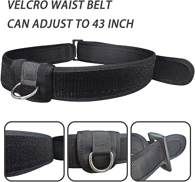 Swim Belt Adjustable Swim Training Belt with 2.2M Bungee Cord | Swim Tether for Swim in Place Swimming Pool Trainer Belt for Stationary Harness Aquatic Resistance Water Exercise