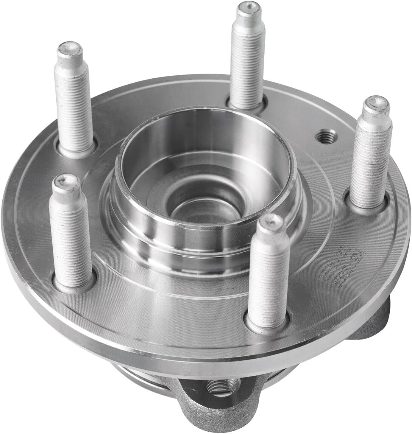 Detroit Axle Replacement for 2008-09 Ford Taurus Mercury Sable FWD w/ABS Front Power Steering Rack & Pinion + Rear Wheel Bearing & Hub Assembly - 3pc Kit