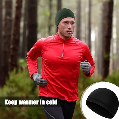 Miniatura 6 de 10 gorras de calavera para hombre forro de casco que absorbe el sudor gorro para correr ciclismo soldadura CPAS Do Rags