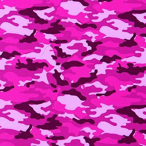 Miniatura 2 de Hojas de vinilo autoadhesivas con patrón de camuflaje rosa para Cricut, Silueta, Cameo, calcomanías, letreros, calcomanías de Craftables