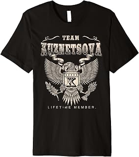 Team Kuznetsova Lifetime Member - Kuznetsova Name Premium T-Shirt