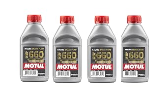 Motul RBF 660 - Racing DOT 4 Brake Fluid 500ml Pack of 4