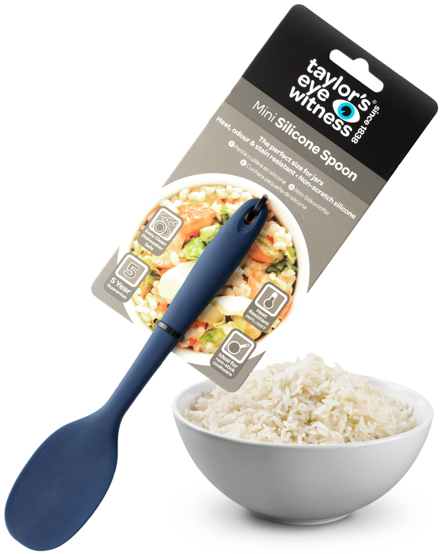Utensilios de cocina, colores variados Silicone Whisk 29cm/11.5" Azul vaquero. — view 33