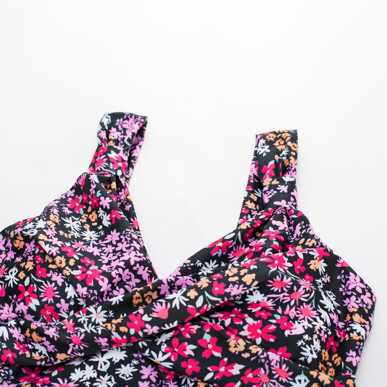 GRACE KARIN Maillot de bain une pièce pour femme - Contrôle du ventre - Maillot de bain avec jupe
