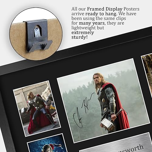 Vista 12 de HWC Trading Chris Hemsworth USL - Autógrafo impreso firmado por Thor The Avengers, foto impresa, tamaño carta de EE. UU