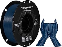 Vista 1 de TINMORRY Carbon Fiber PETG Filament 1.75 mm, High Rigidity & Strength PETG CF 3D Printer Filament, Compatible with Most FDM 3D Printers, 1 KG 1