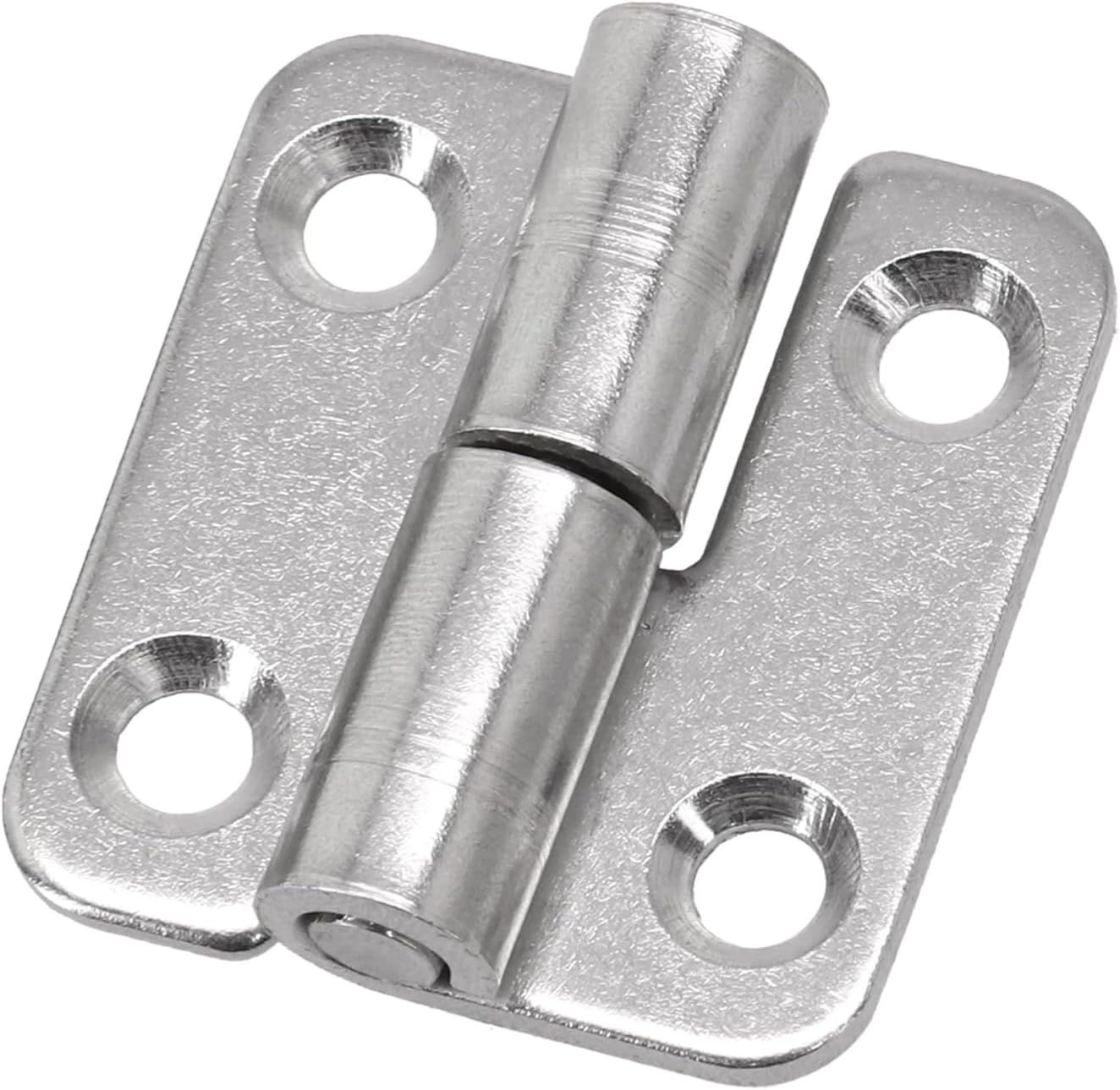 1PCS Left and Right Stainless Steel Removable Hinge Sliding Joint Flagpole Lifting Device Perfect for Cabinets and Wardrobes(Left)