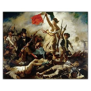 Amazon.co.jp: ウジェーヌ・ドラクロワ「民衆を導く自由の女神