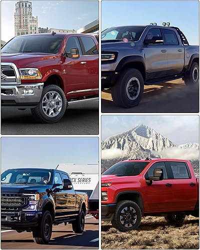 Miniatura 7 de ECCPP Par de espejos laterales para Chevy 03-07. Espejos laterales de despeje.