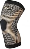Knee Brace for Women & Men0nce, Copper Knee Braces for Knee Pain and Support, Copper Ions Fiber Compression Knee Sleeve for Running, Meniscus Tear, ACL, Joint Pain Relief (1, Medium)