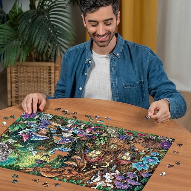 Foto 4 de 5 de Ravensburger 12000786 - en el bosque magico - puzzle 1000 piezas