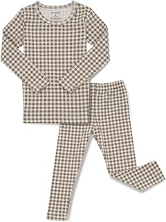 AVAUMA Baby Boys Girls Pajama Set 6M-7T Kids Cute Toddler Snug fit Pattern Design Pjs Cotton Sleepwear