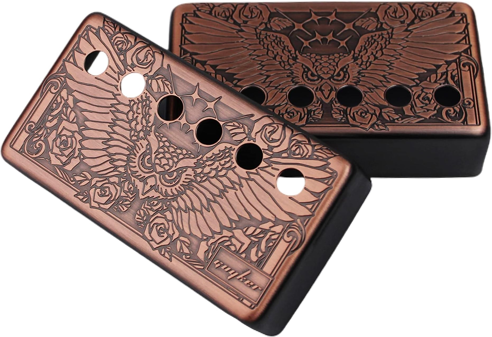 Cover Pickup Humbucker P90 Soapbar Crema Partsland 943922 - Foto 5