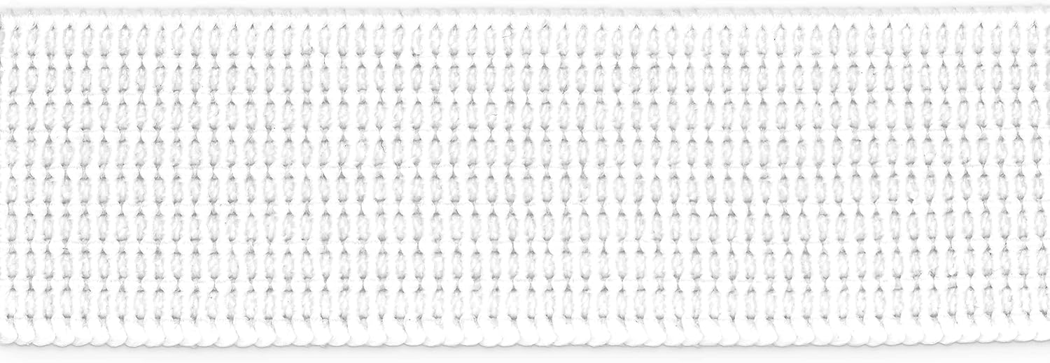 Dritz 9410W Underwear & Pajama Woven Elastic, White, 3/4-Inch by 20-Yard