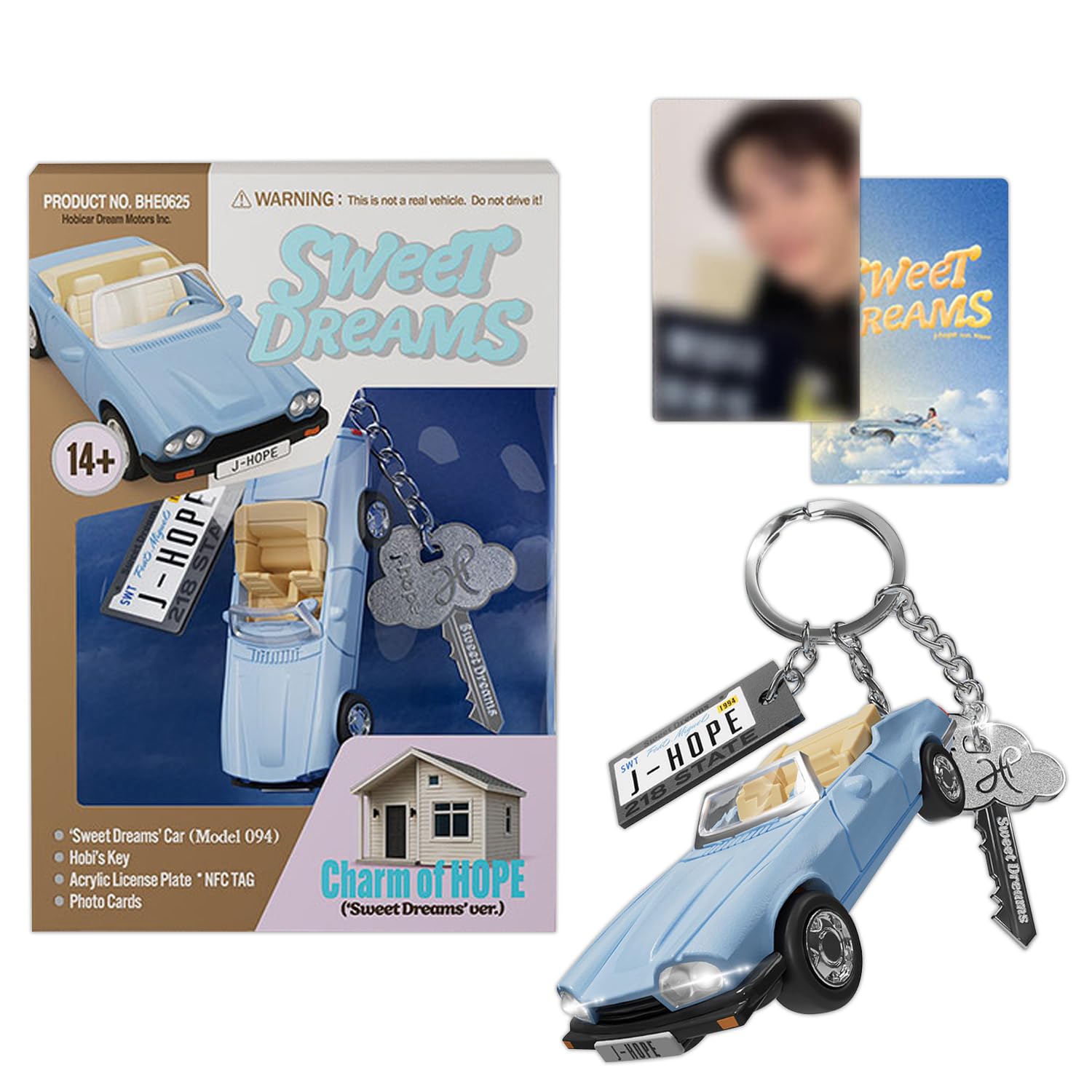 j-hope - charm of HOPE ('Sweet Dreams' Ver.) Package Box + Photo