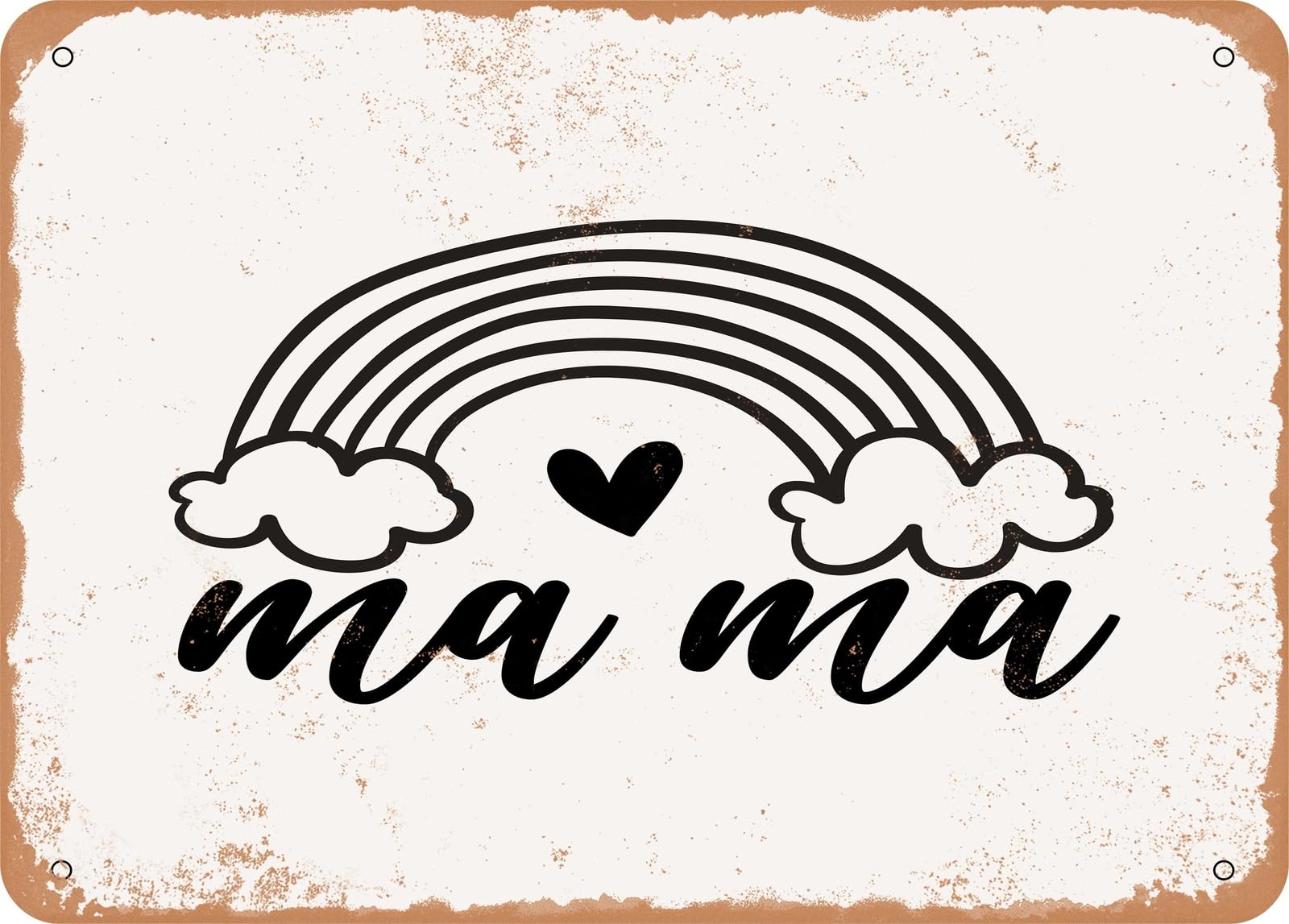 Metal Sign - Mama - 9 - Vintage Look Sign home decor