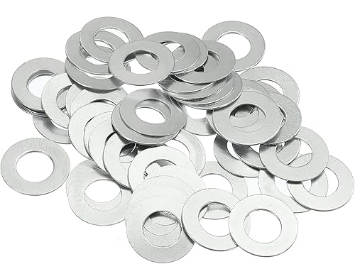 Miniatura 4 de MECCANIXITY Tuercas de bloqueo roscadas de tubo de lámpara con arandelas 18IP rosca de rosca hexagonal para lámpara de techo montaje de reparación