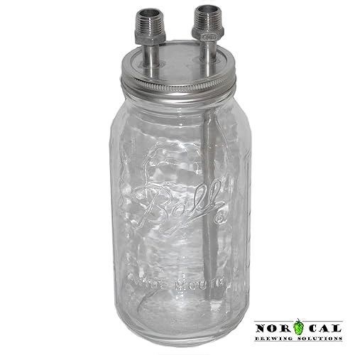 Miniatura 3 de Norcal Brewing Solutions Distilling Thumper - NPT Connections - para usar con tarros de enlatado de 64 onzas
