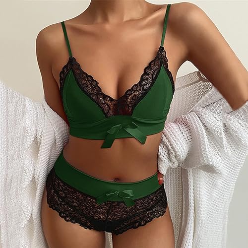 Miniatura 5 de Women Lingerie Front Closure Babydoll Hollow Out Floral Lace Bodysuit Lace Nightgowns Babydoll Sleepwear