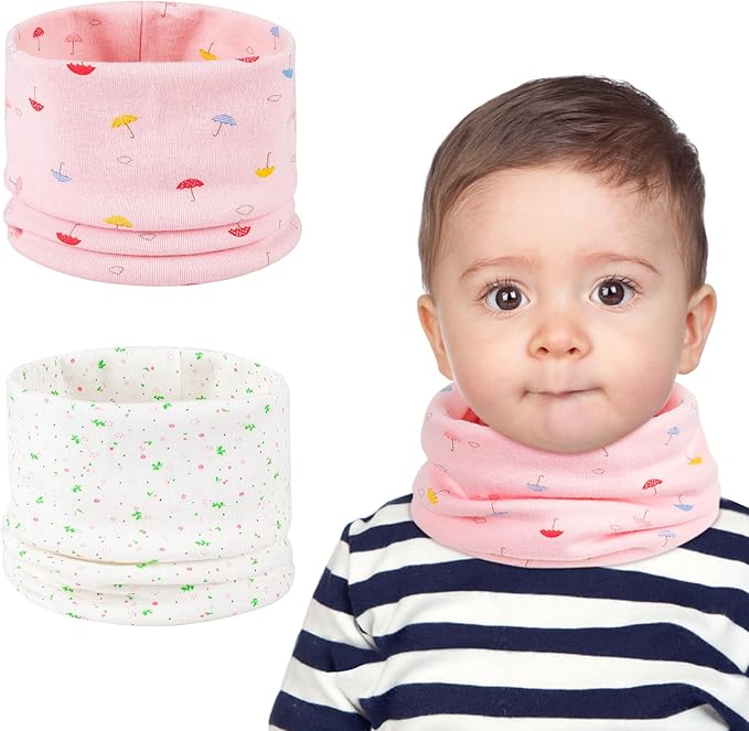 2 Scaldacollo Bambini In Cotone - Multifunzione, Unisex, Per 0-8 Anni - Foto 8