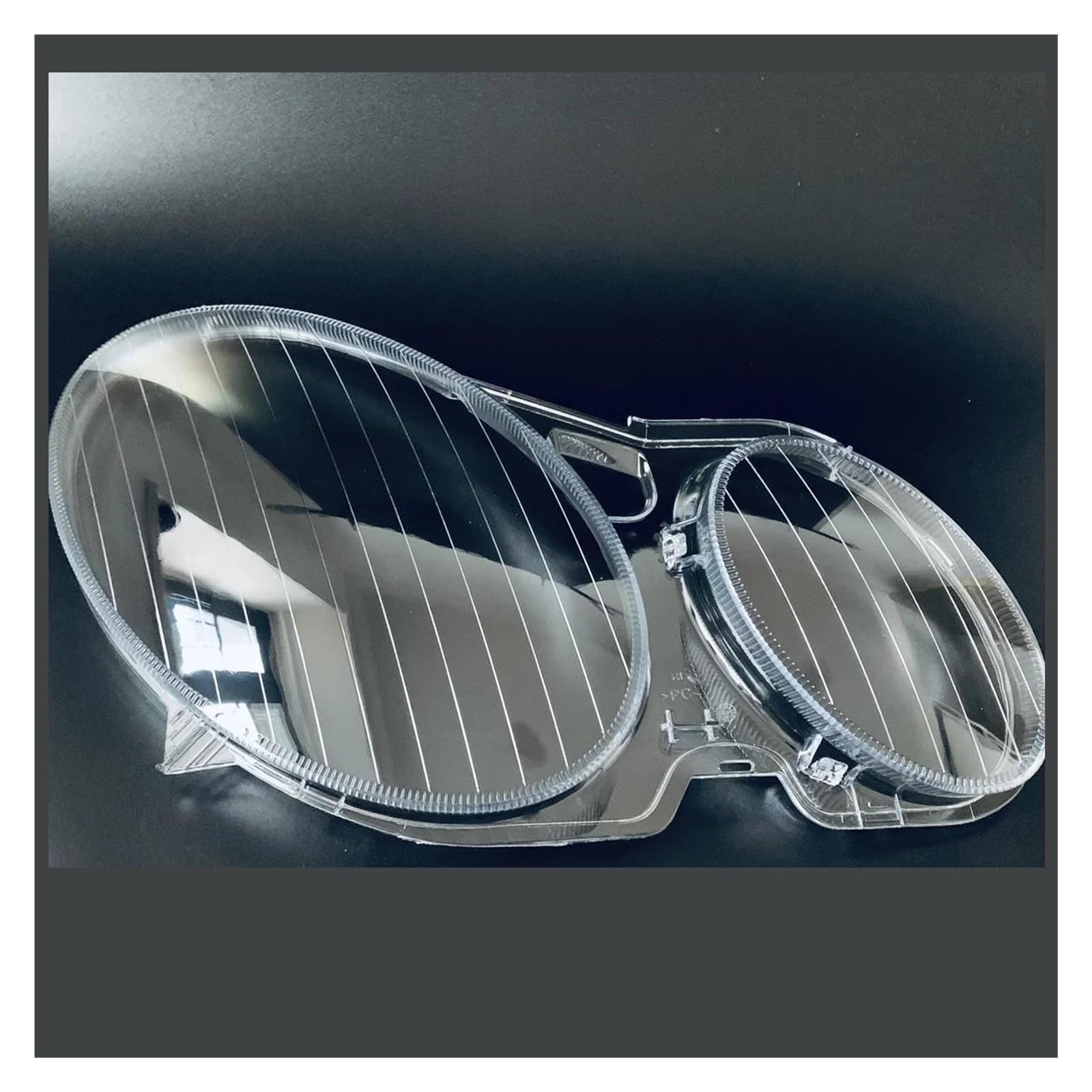Front Headlight For Benz W211 E Class E240 E200 E350 E280 E300 2002-2008 Car Headlight Lens Cover Clear Headlamp Cover Lamp Hood(1PCS Right Side)