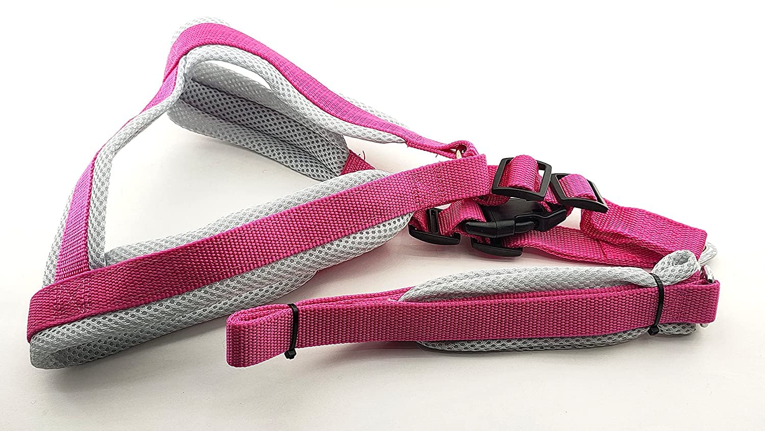 Pups&Pets Dog mesh Padded Harness and Leash | Soft Adjustable Nylon Vest Harness for Outdoor Walking | Harness and Leash Set for Medium and Large Dogs (Rose) (B0BJ7G8DYZ) Amazon Price History, Amazon Price Tracker