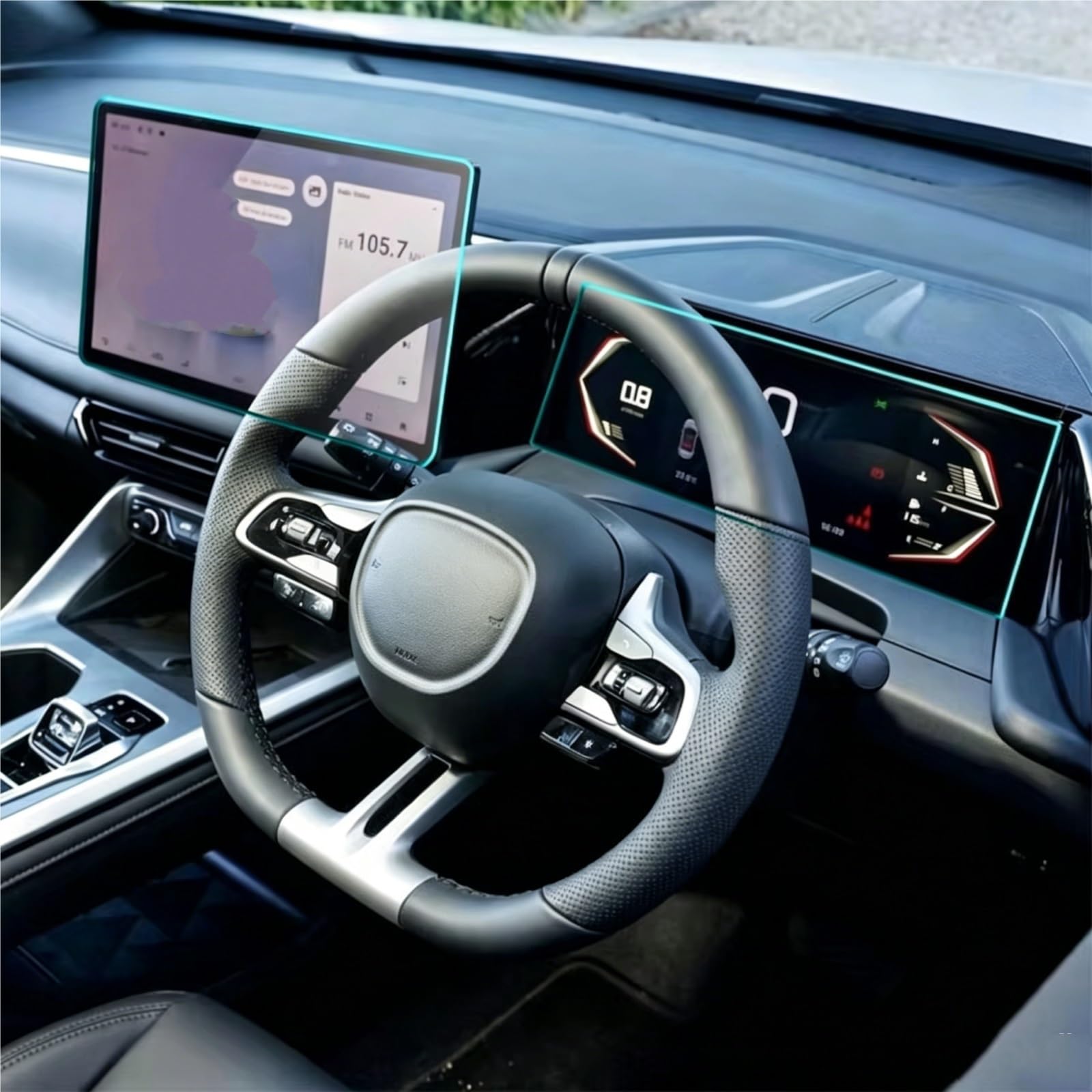 Auto-Displayschutzfolie Kompatibel Mit GAC Für GS3 Für Emzoom 2026 Auto GPS Displayschutzfolie GPS Navigation Media Instrument Display Displayschutzfolie HD Klar(1 set)