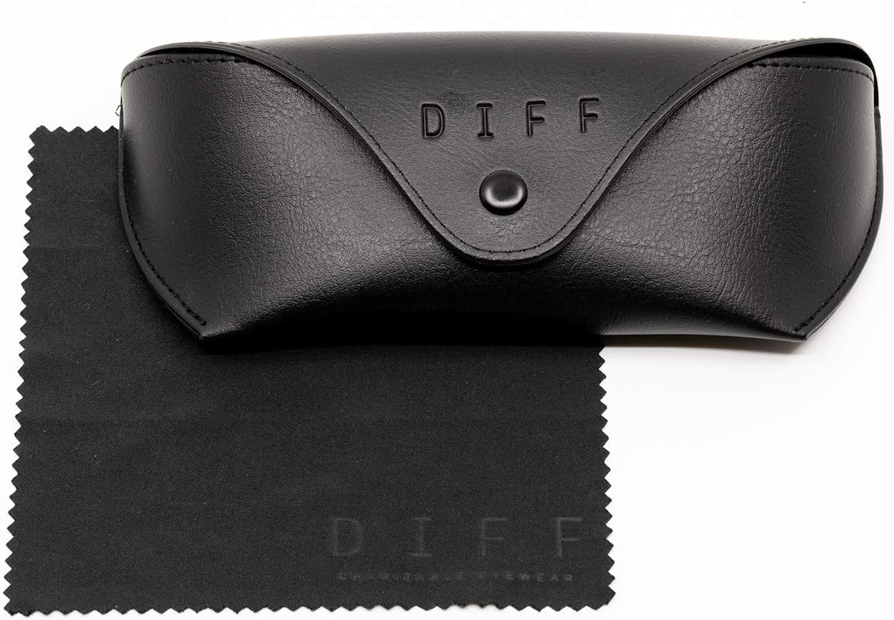 DIFF Lenox Polarized Designer Oversized Aviator Sunglasses for Women UV400 Protection, Gold Stainless Steel Frames - Image 6