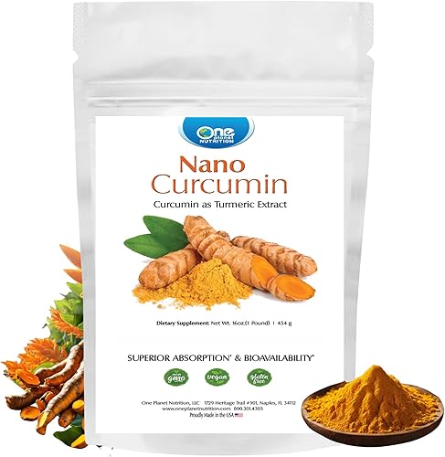 Nano curcumina en polvo, suplementos solubles en agua de curcumina de cúrcuma, curcumina encapsulada en nanopartículas, mejor absorción, polvo de