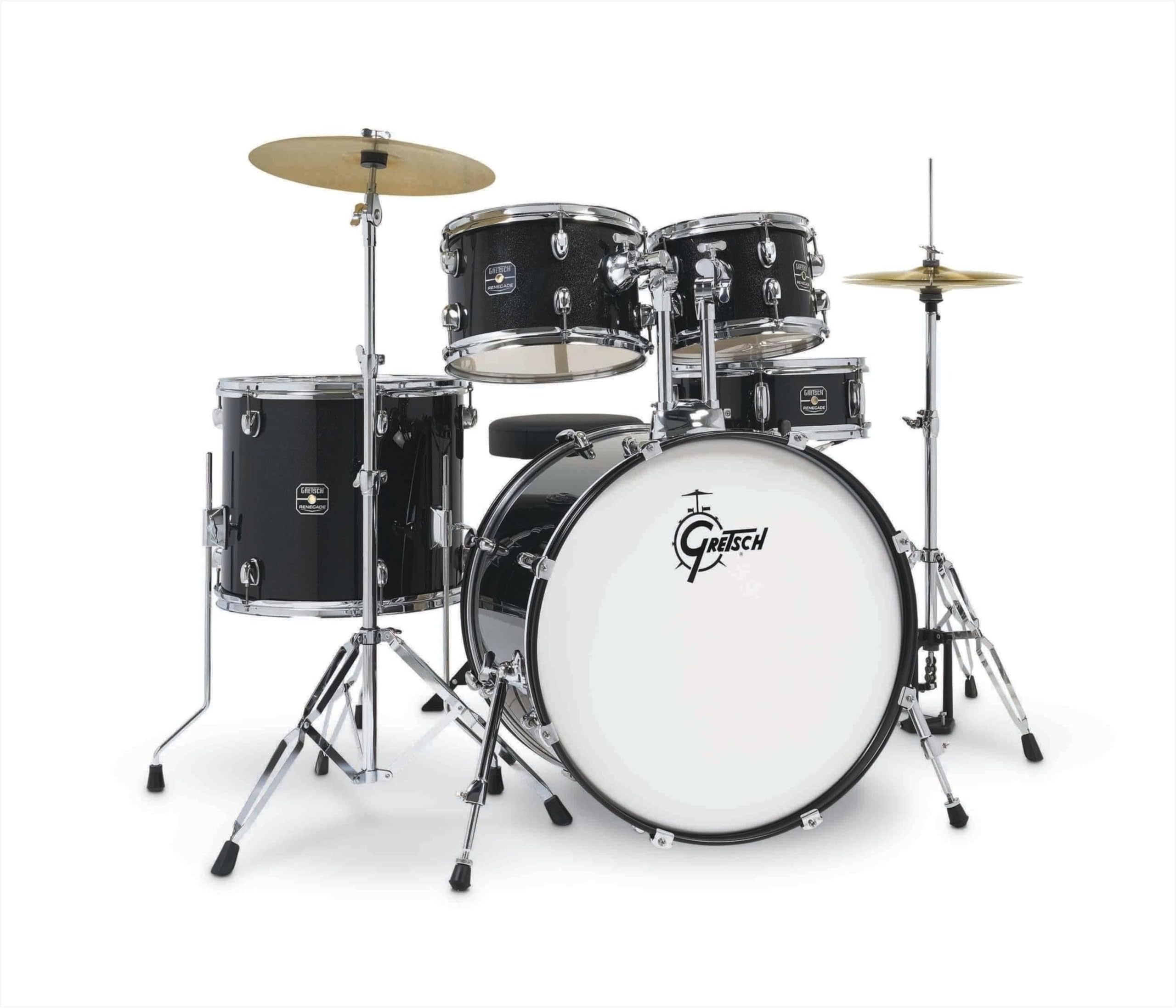 Gretsch Drums Renegade Drum Set - Black Mist