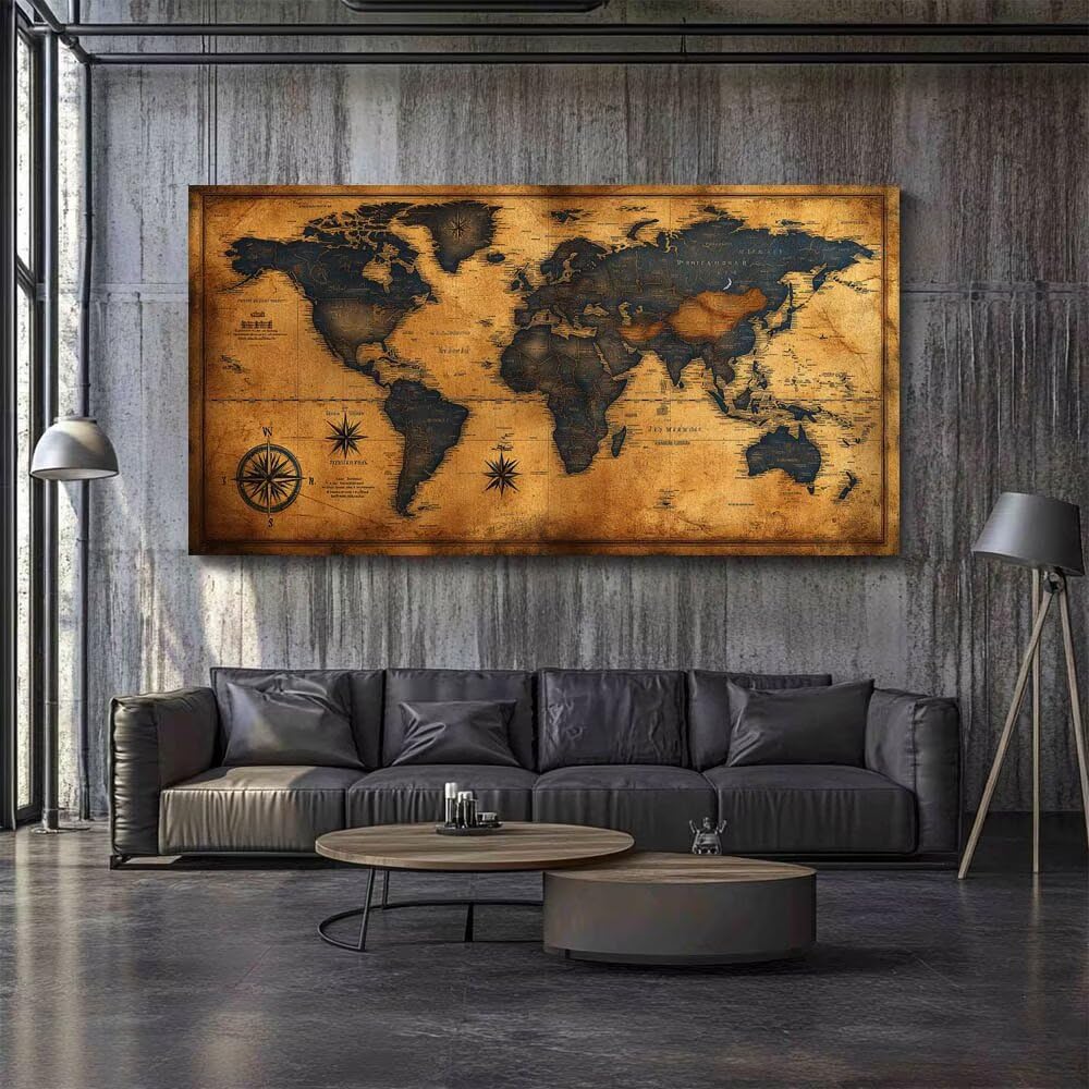 Diamentowe malowanie mapa świata malarstwo diamentowe krajobraz, ponumerowane płótno do malowania diamentem 100x200 cm, haft ścieg krzyżykowy malarstwo diamentowe DIY dorośli, dekoracja domu JXL-0010