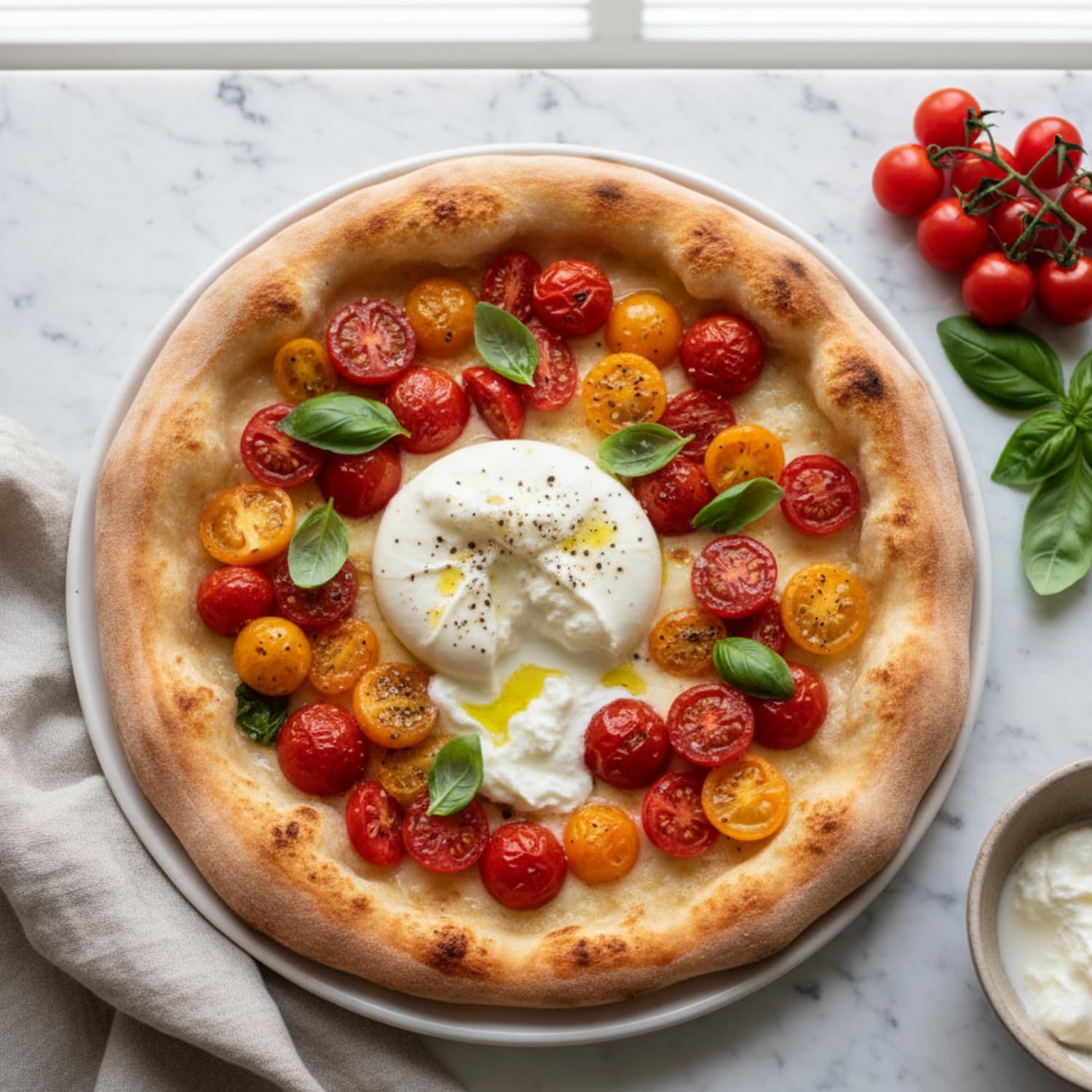 Valle del Crati 18 Pizza Basis | Neue 250g Packung | Pizza in 5 Minuten fertig, lange Teigruhe, leicht verdaulich | 18 Pizza Basis à ca. 250 g