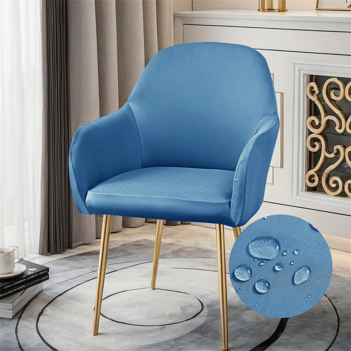 Universal Stuhlhussen Mit Armlehne 4er Set - Wasserdicht - Esszimmerstuhl Bezüge