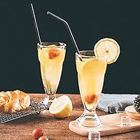 Vista 6 de VEHHE Popotes de metal negro reutilizables de acero inoxidable con cepillo de limpieza para vasos Yeti RTIC SIC Ozark Trail de 20/30 onzas