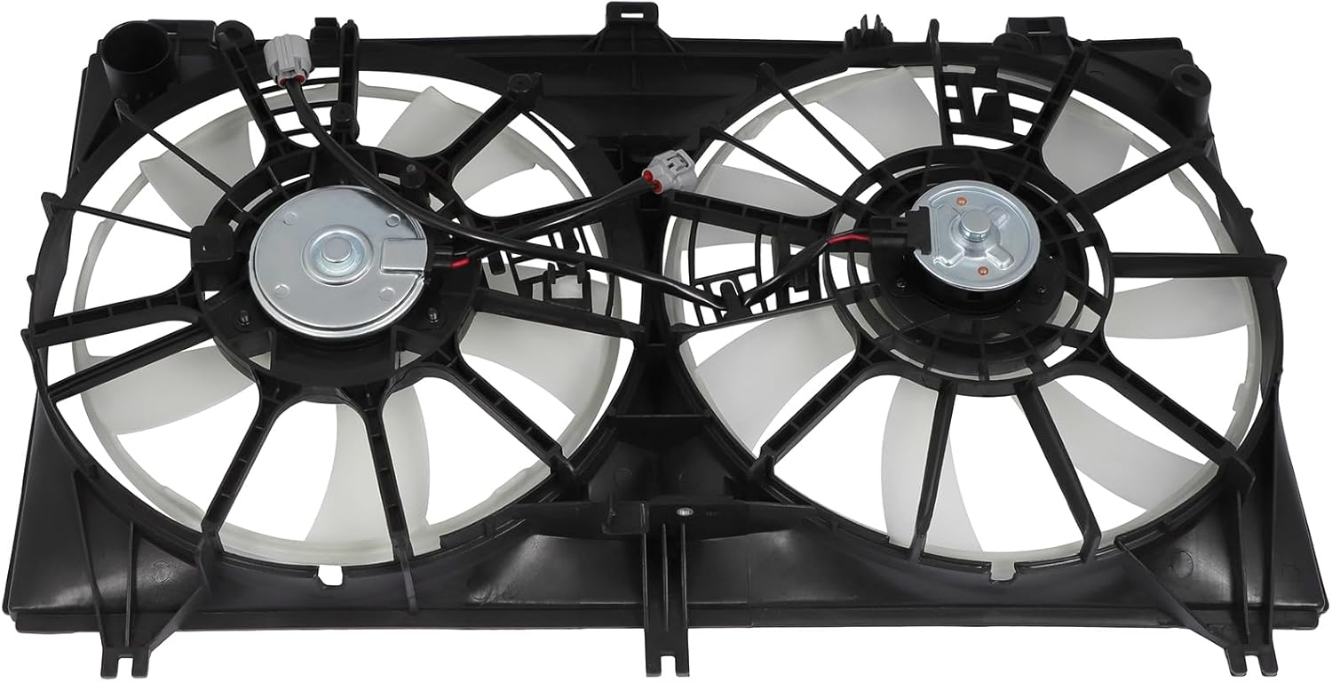 Radiator Cooling Fan Assembly Compatible with 2006-2013 for Lexus for IS250 2.5L,Radiator Fan Direct Fit Replacement for Engine Cooling Fan & Engine A/C Condenser