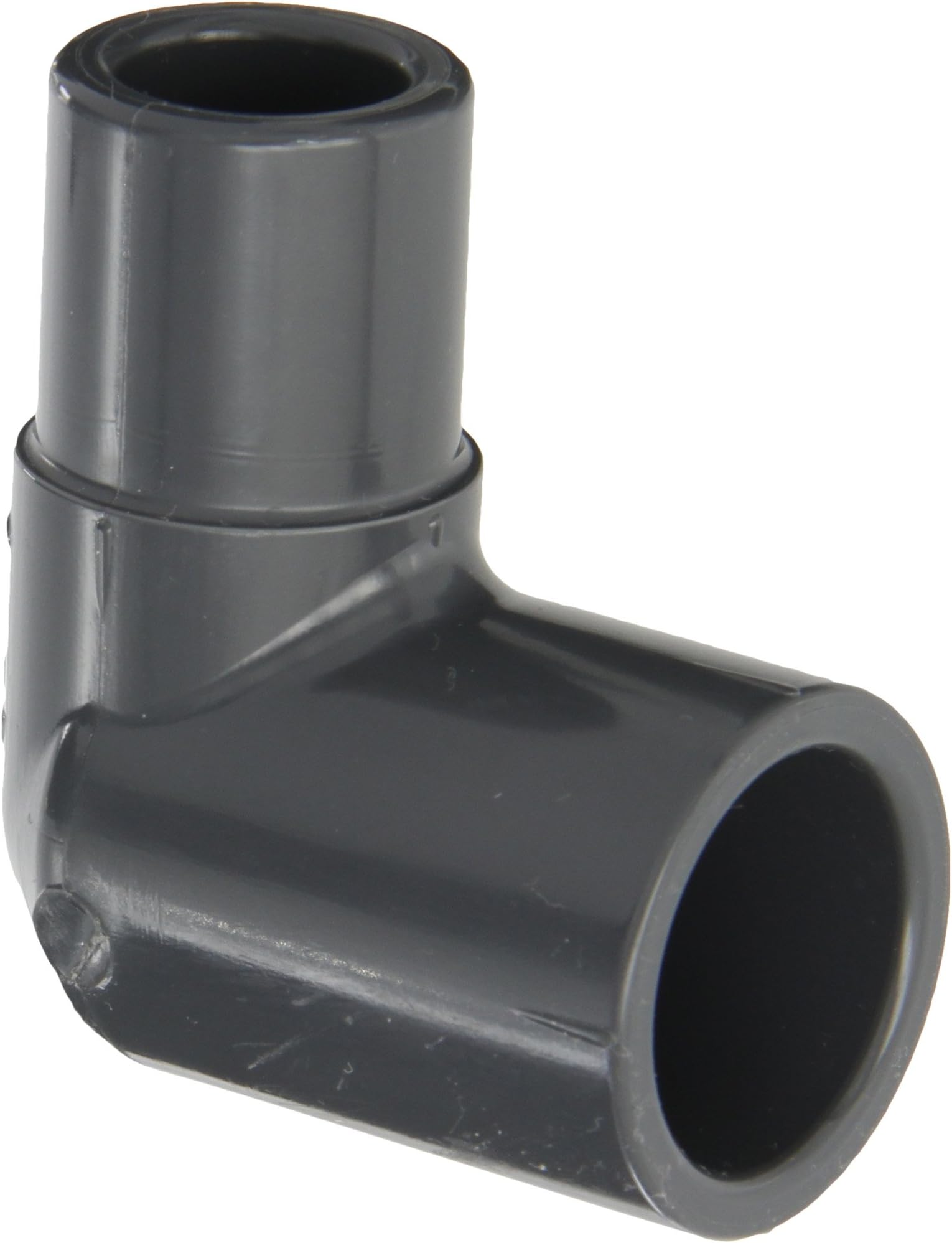 Spears 809 Series PVC Pipe Fitting, 90 Degree Elbow, Schedule 80, 3/4" Spigot x 3/4" Socket