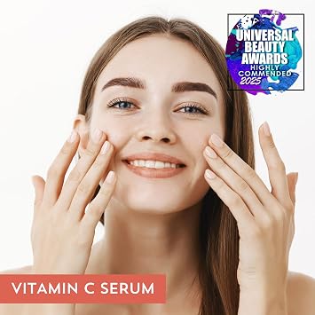SERUMOLOGY VITAMIN-C Professional Face Serum 30ml, 100% Plant Based Natural Skincare Brightening Serum