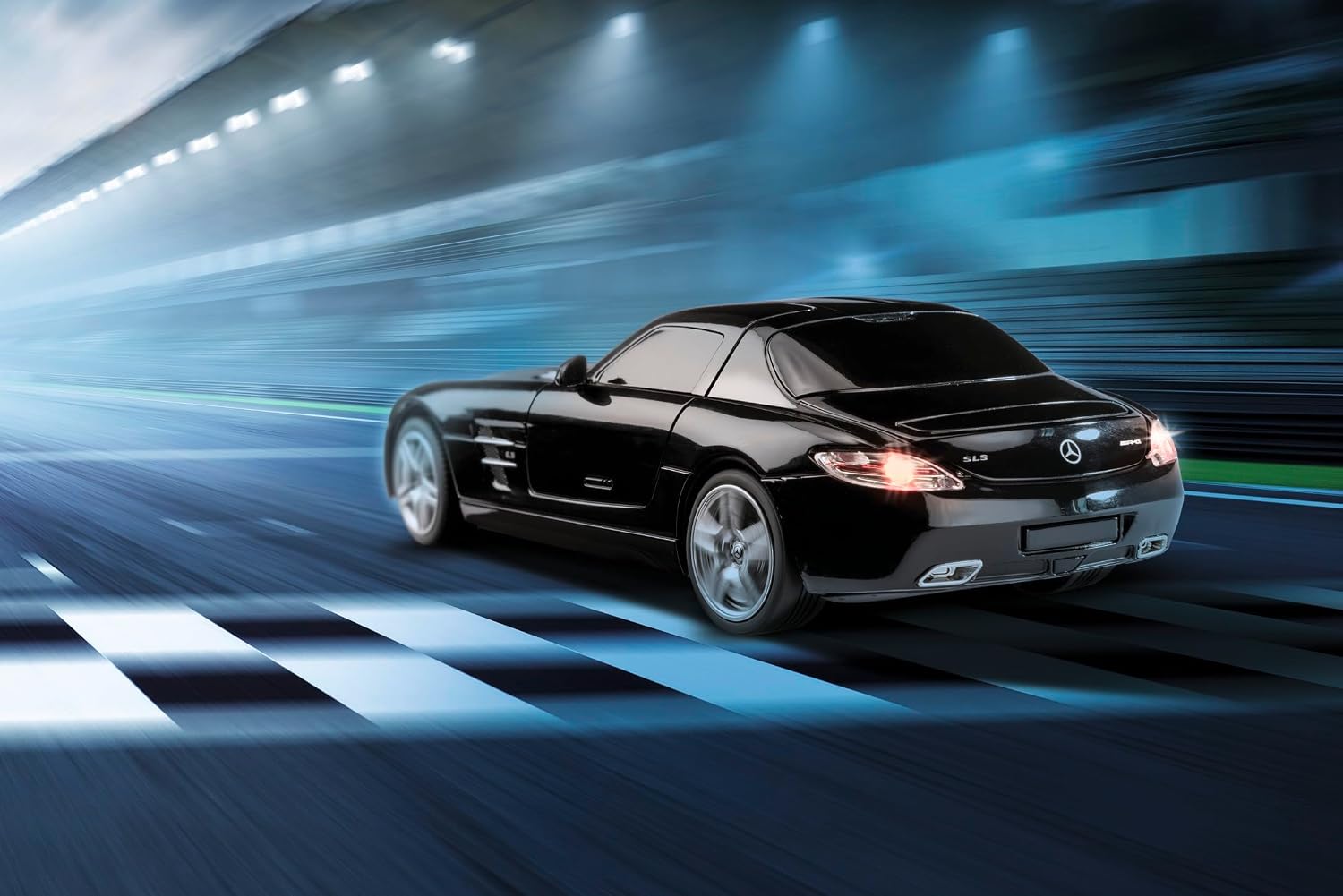 Carson C404310 Mercedes-Benz SLS AMG 2.4GHz 100% RTR Black 1:24 RC Car