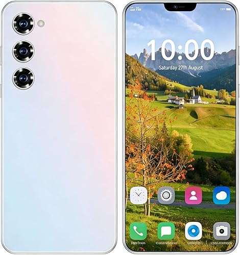 Vista 8 de Echoamo E24P + teléfono desbloqueado, 12 GB de RAM 512 GB ROM, teléfono inteligente de 6.5 pulgadas, batería larga de 6800 mAh, teléfono celular 5G