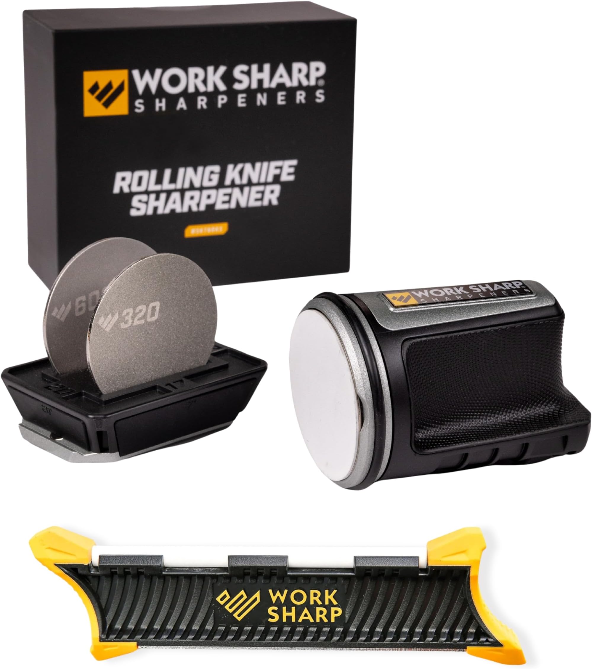 Amazon.com: Work Sharp Rolling Knife Sharpener plus Portable Pocket and ...