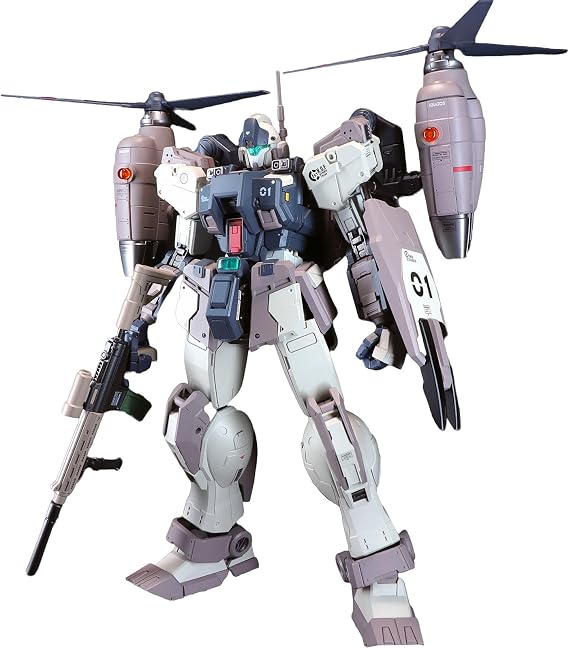 Funtasy Planet 1/100 Alloy Finished Mecha - KRATOS Deluxe Edition Shadow Zone Series -9 Inch Articulated Action Figure with Motorized Rotors, LED Rocket Launcher & Hangar, Sci-Fi Robot Gift for Adults