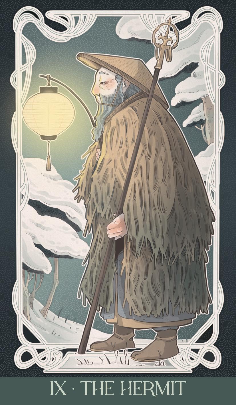 Japanese art nouveau tarot. Con 78 Carte