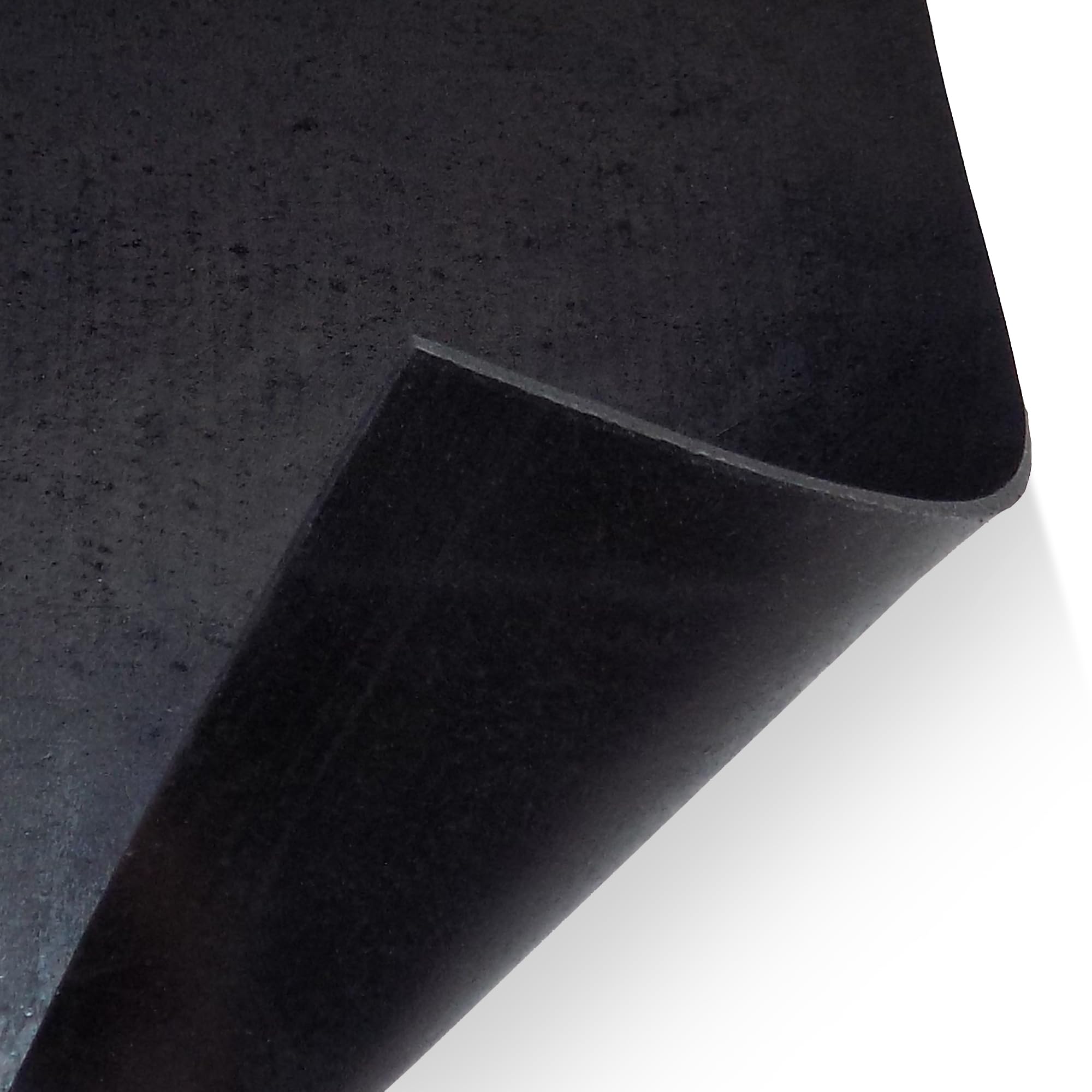 Exactly Rubber - Neoprene Sheet, 60A Durometer Rubber Mat, Gasket Material with -30 to 195°F Temperature Resistance, Oil and Gasoline-Resistant Rubber