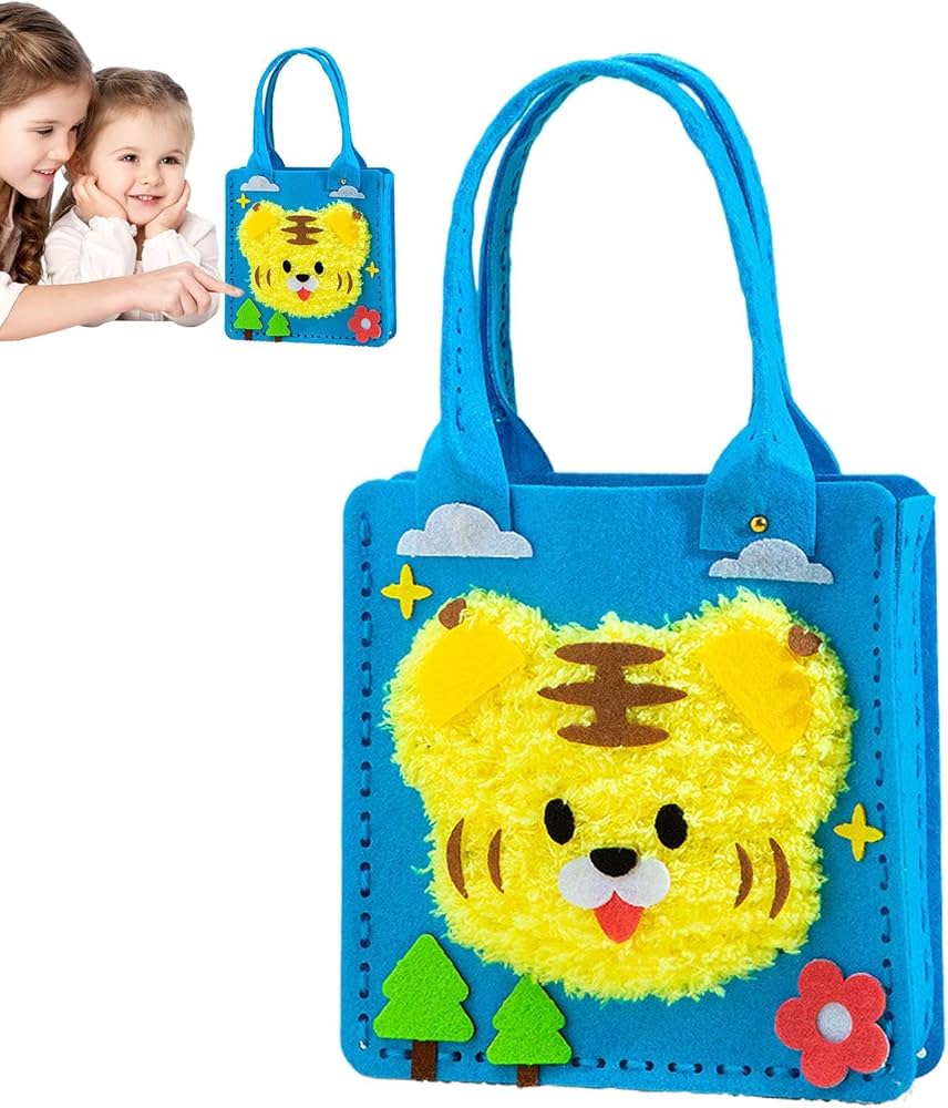 Amazon.co.jp: 子供の手作りバッグ、カラフルな縫製キット、漫画の Amazon.co.jp: 子供の手作りバッグ、カラフルな縫製キット、漫画の