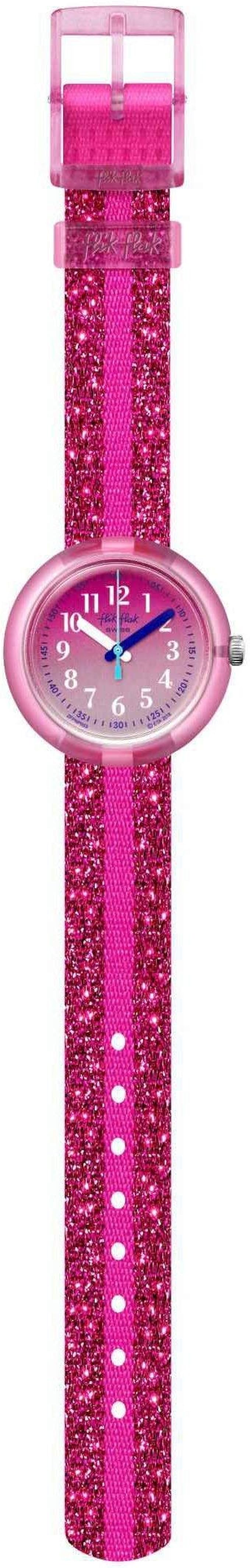 Flik Flak Mädchen Analog Quarz Uhr mit Kunststoff Armband FPNP053 :  Amazon.de: Uhren