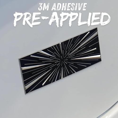 Miniatura 4 de Calcomanía de metal con logotipo de emblema lúdico para Tesla Model 3 Highland (Highland Performance)