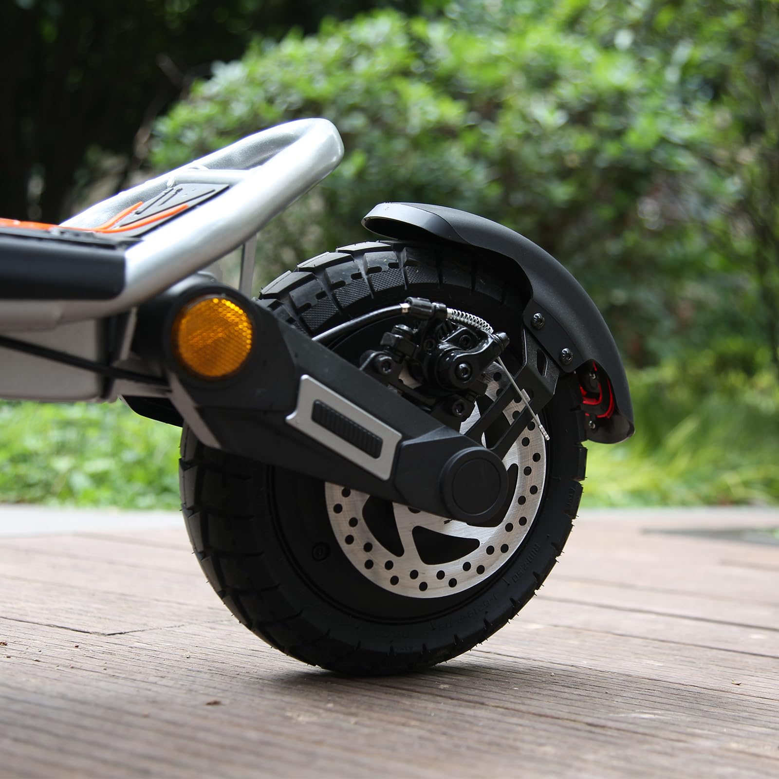 KuKirin Trottinette Électrique Adulte Pliable, Pneus Tubeless 10 Pouces, Double Frein à Disque, Suspension Avant et Arrière, Écran LED, Éclairage avec Clignotants, IPX4, A1