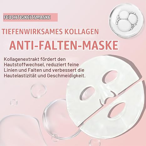 Organic Collagen Real Deep Mask Korean Collagen Mask Deep Effective Pack of 8