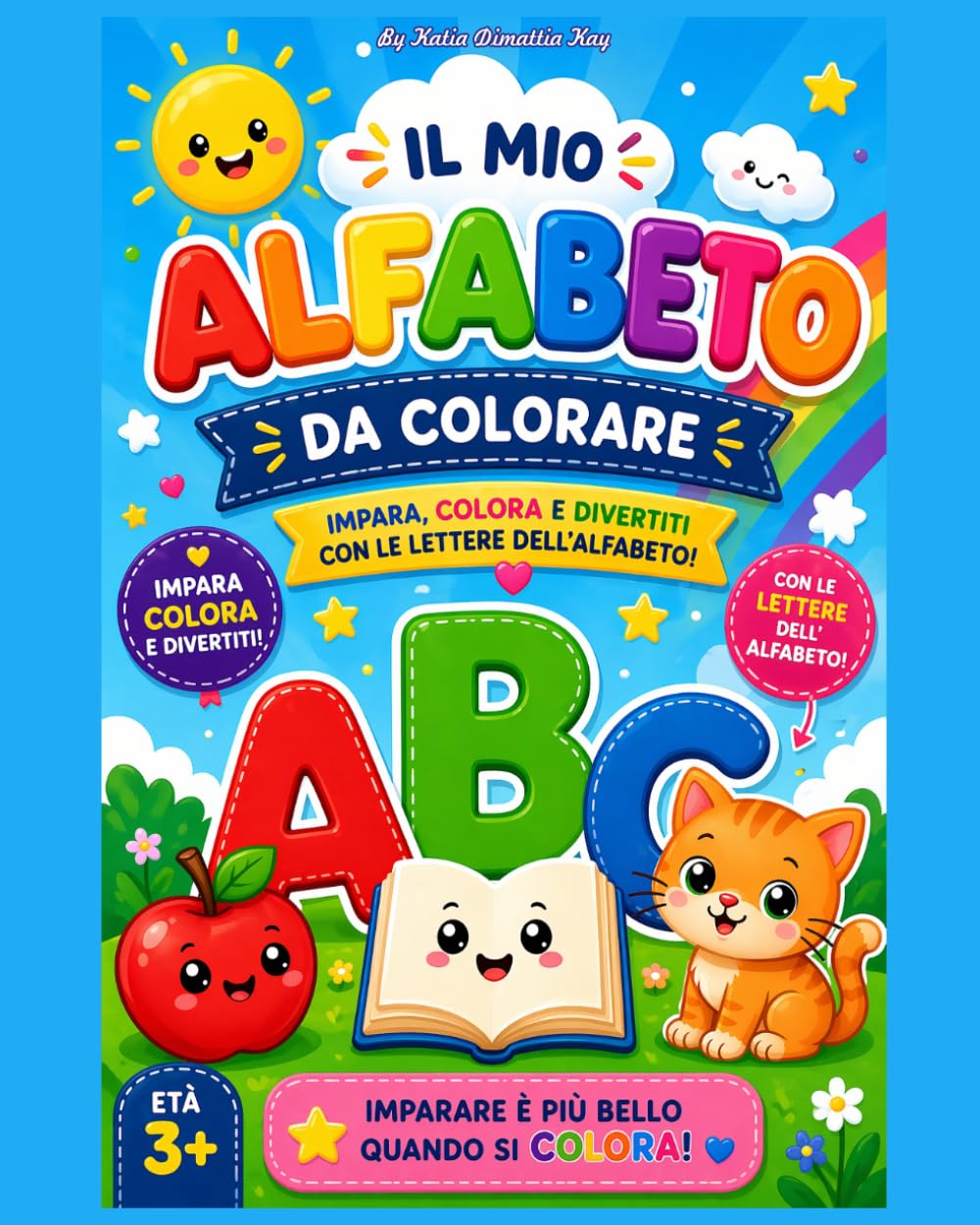 Il mio Alfabeto da Colorare (Impara, Colora e Divertiti!)