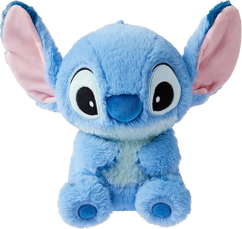 MINISO Disney Stitch Plush, 9.1" Lilo & Stitch Stuffed Animal Toy Gift | Official Disney Soft Plush Toy Cute Character with Embroidered Details Doll Stitch Gifts for Girls Boys Kids & Disney Fans
